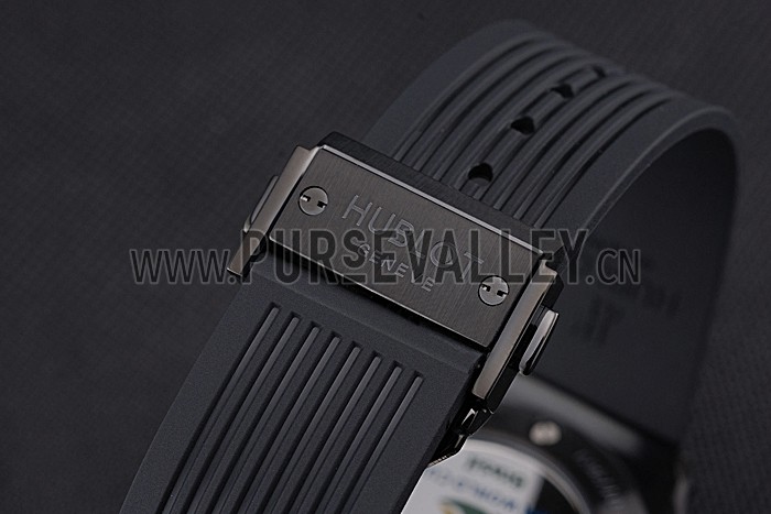 Hublot Big Bang Unico Bi-Retrograde Chrono King Black Steel Case Black Rubber Strap 622771