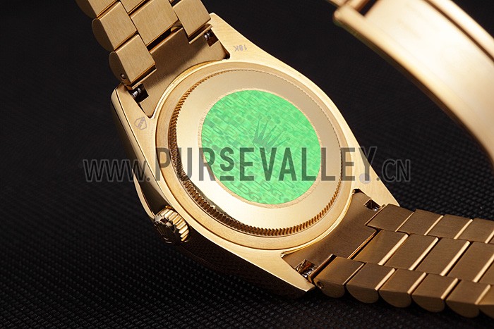 Swiss Rolex Day-Date Diamonds Yellow Gold-srl184 621614
