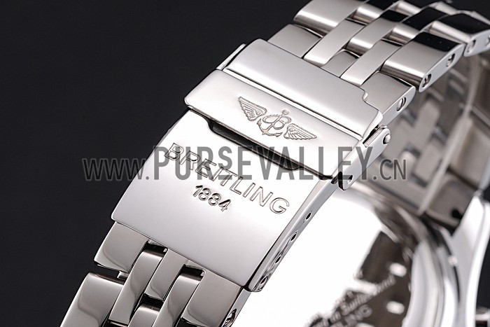 Breitling Bentley Supersports Blue Dial Stainless Steel Case And Bracelet 622221