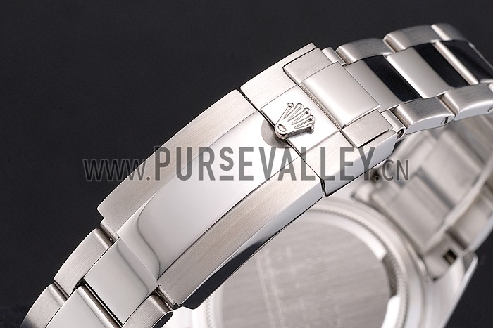 Rolex Daytona Diamond Dial And Bezel Stainless Steel Case And Bracelet