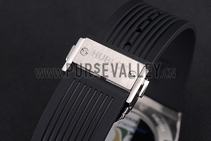 Hublot Big Bang Unico Bi-Retrograde Chrono King Stainless Steel Case Black Rubber Strap 622770