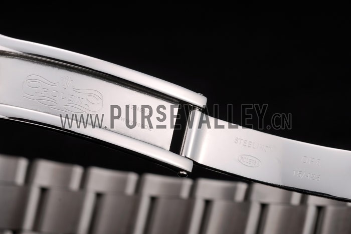 Rolex Swiss Explorer Stainless Steel Bezel Black Dial 42002