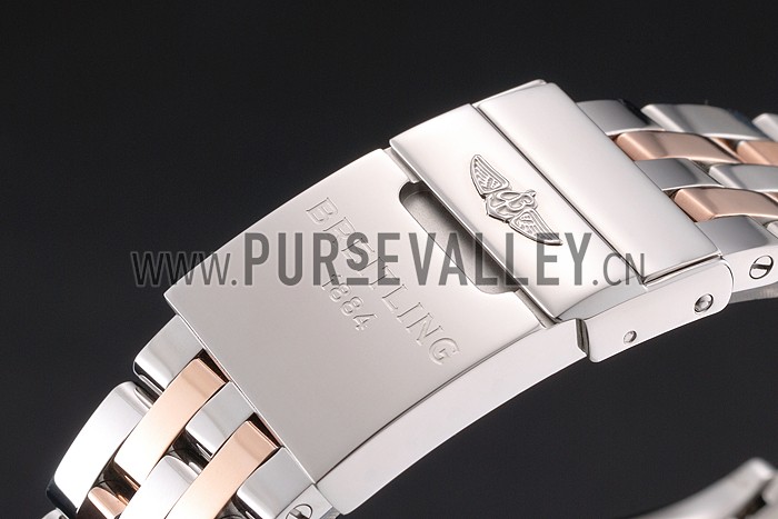 Swiss Breitling Certifie Stainless Steel Bezel White Dial 80288