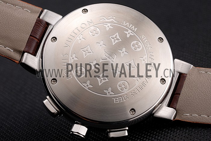 Louis Vuitton Tambour LV Cup Brown Dial Watch 2165-295