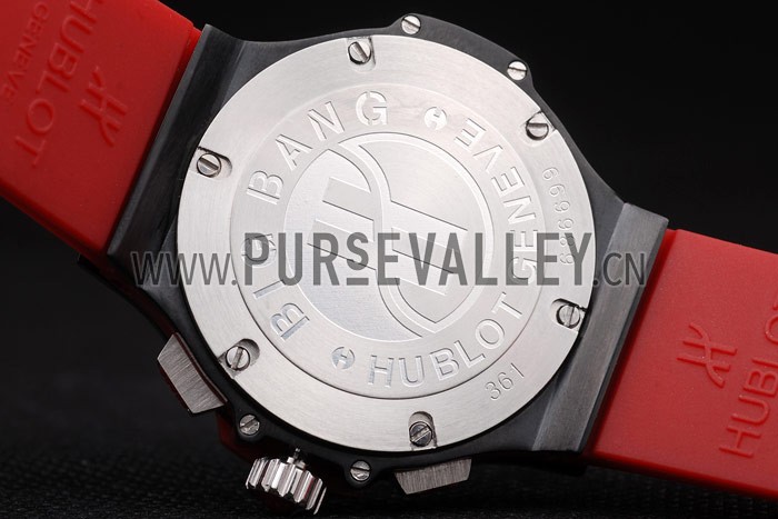Hublot Big Bang Red Strap Red Dial Watch 98070