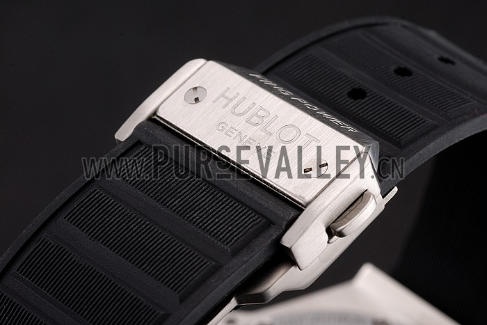 Swiss Hublot King Power Stainless Steel with Rubber Band shb11 621404