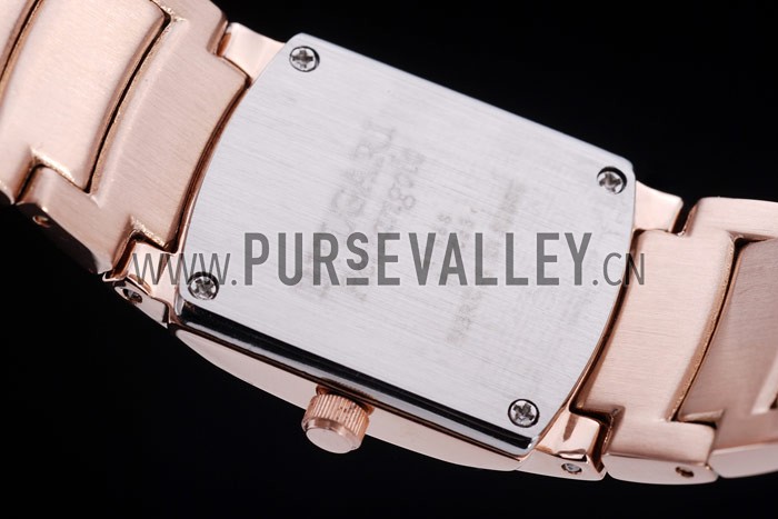 Bvlgari Assioma D 20mm White Dial Rose Gold Case With Diamonds Rose Gold Bracelet