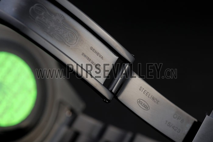 Rolex Explorer Black Ceramic Bezel Black Dial Tachymeter 2385