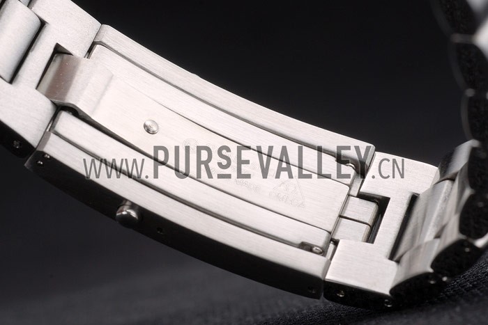 Omega Seamaster Planet Ocean Orange Tachymeter Black Dial Stainless Steel Strap 80241