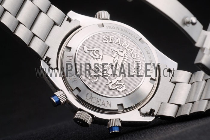 Omega Seamaster Planet Ocean Blue Tachymeter Blue Dial Stainless Steel Strap 80239