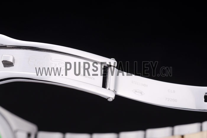 Rolex Datejust Grey Dial Ribbed Bezel 7460