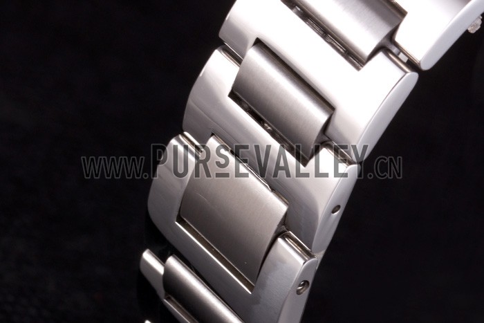 Cartier Ballon Bleu 42mm White Dial Stainless Steel Case Two Tone Bracelet