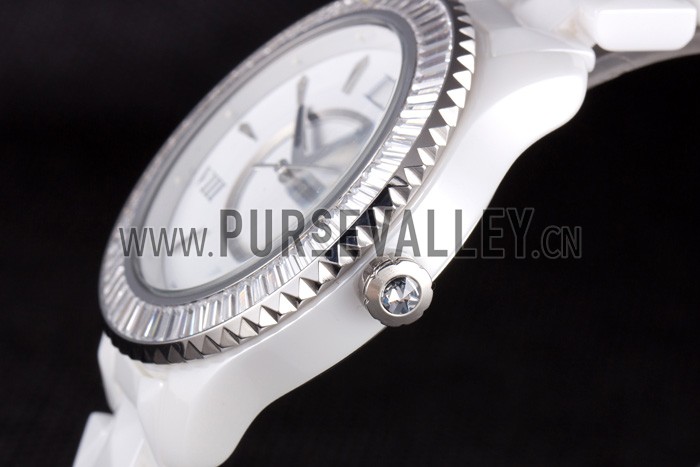 Dior VIII Baguette Cut White Diamonds cd01 621354