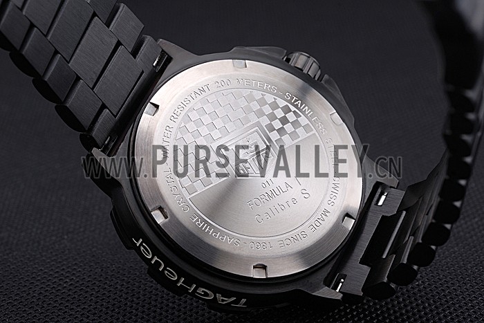 Tag Heuer Formula One Special Gulf Edition White And Blue Dial Ion Plated Steinless Steel Bracelet 622289