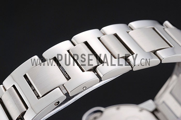 Cartier Ballon Bleu 42mm Black Dial Stainless Steel Case And Bracelet