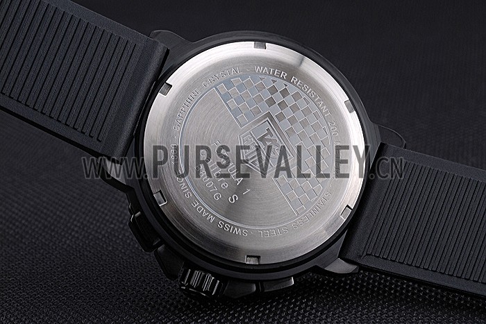 Tag Heuer Formula 1 Chronograph Black Dial Black Bezel Red Numerals 622408