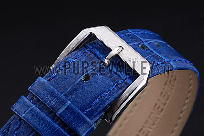 Ulysse Nardin Classico HMS Caesar Limited Edition Blue Leather Strap 622423