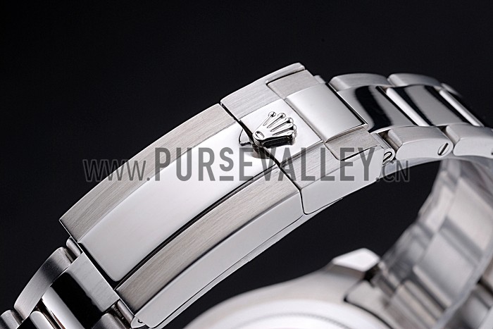 Rolex Yacht Master II White Dial Blue Bezel Stainless Steel Bracelet 622269