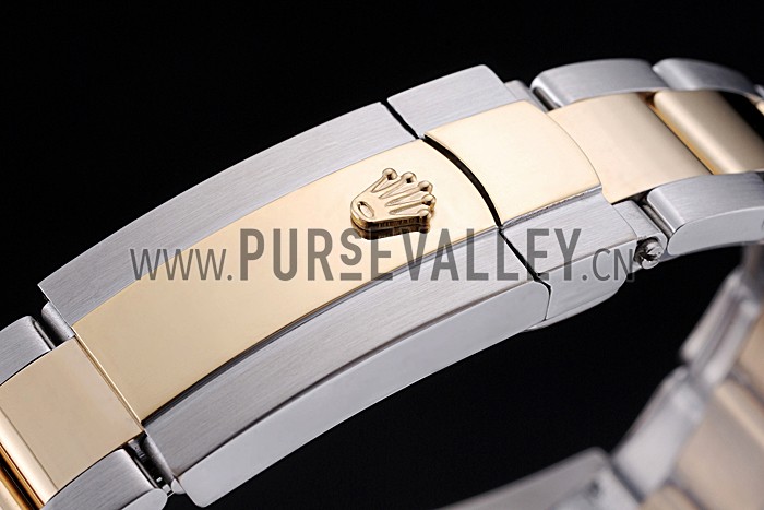 Rolex Datejust Stainless Steel And Gold Case Gold Dial 622265