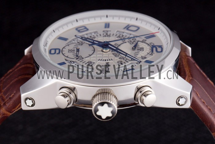 Montblanc Flyback Brown Leather Band 621626