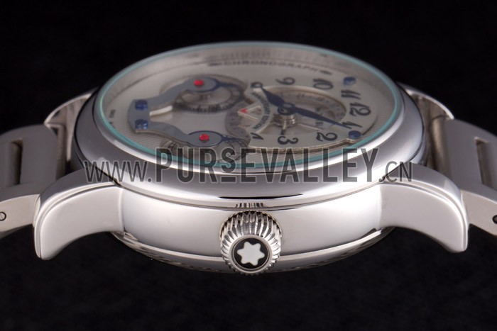 Montblanc Nicolas Rieussec Anniversary Edition Stainless Steel Bracelet 621629