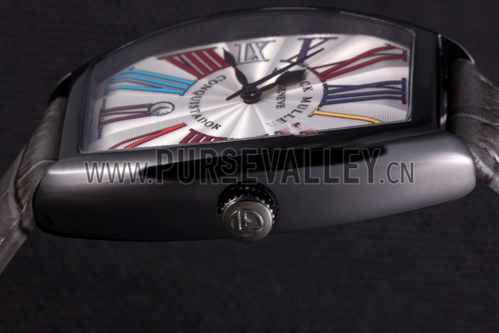 Franck Muller Casablanca Black Croco Leather Band 621641