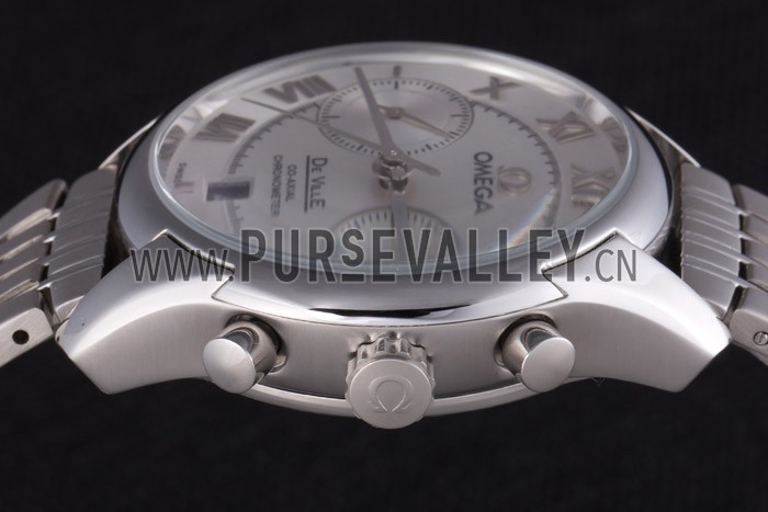 Omega DeVille Stainless Steel Links White Dial 621561