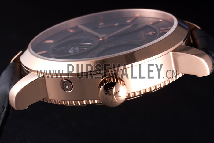 Vacheron Constantin Luxury Leather Watch 80227