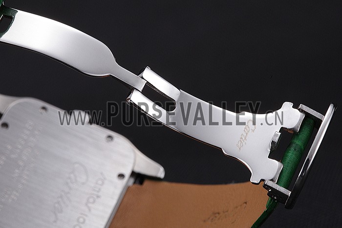 Cartier Santos 100 Diamond Silver Bezel 621929