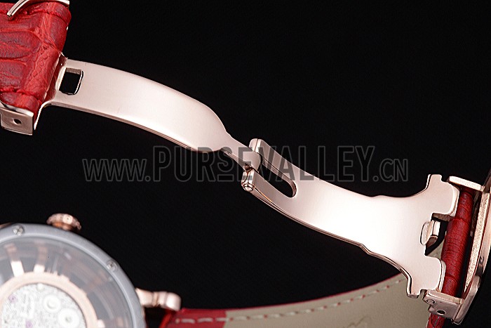 Cartier Rotonde Skeleton Flying Tourbillon Red 621962