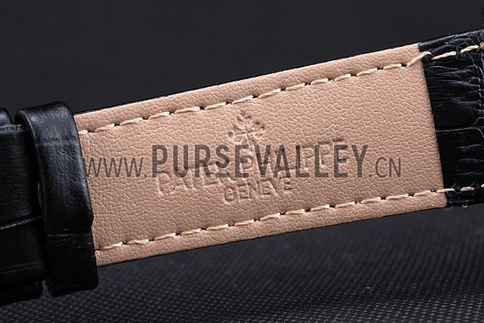 Patek Philippe Calatrava Stainless Steel Black Dial 621987