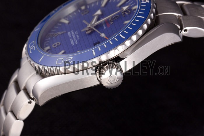 Omega James Bond Skyfall Watch with Blue Dial and Blue Bezel om230 621382