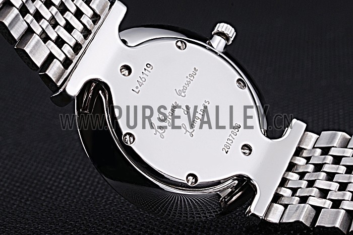 Longines La Grande Classique Stainless Steel Black Dial Diamond Markers Homme 622111