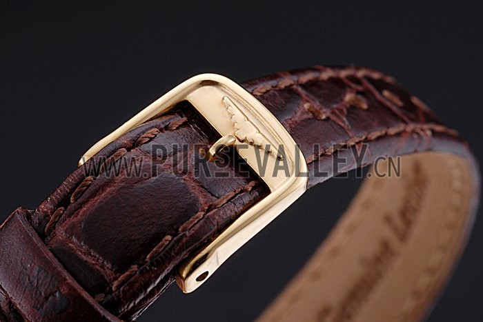 Longines La Grande Classique White Dial Brown Leather Strap Femme 622120