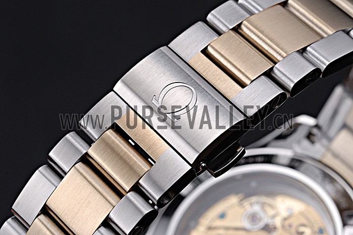 Omega Seamaster White Dial Two Tone 622167