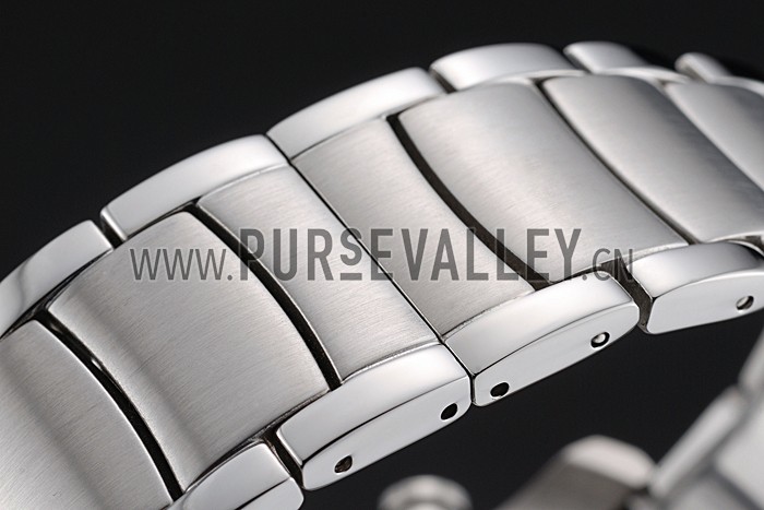 Bvlgari Diagono 46mm Black Dial Stainless Steel Case And Bracelet