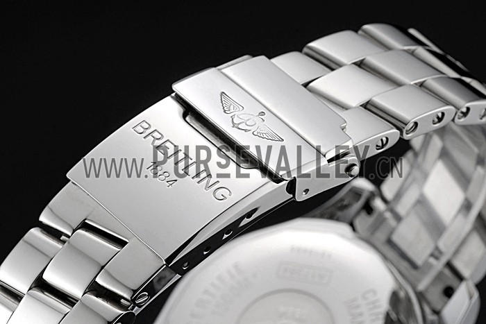 Breitling Superocean Chronograph II Black Dial Stainless Steel Bracelet 622428