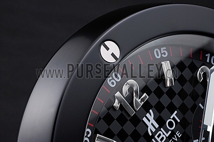 Hublot Big Bang King Power Wall Clock Black-Grey 622467