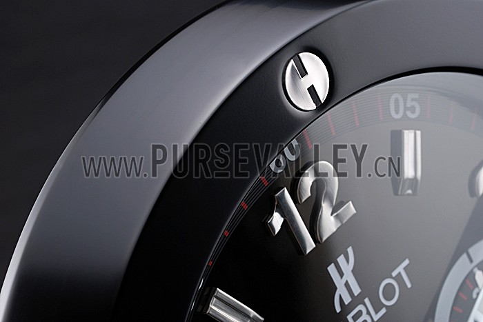 Hublot Big Bang King Power Wall Clock Black-Red 622468
