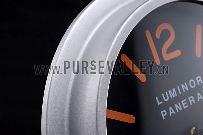 Panerai Luminor Marina Wall Clock Black-Orange 622472
