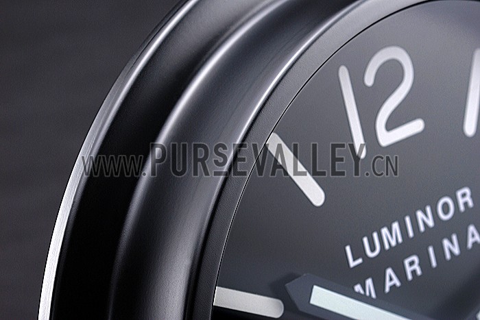 Panerai Luminor Marina Wall Clock Black And White 622473