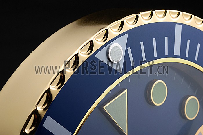 Rolex Submariner Wall Clock Blue 622475