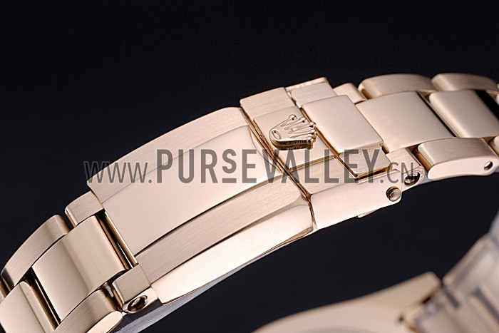 Rolex Cosmograph Daytona White with Black Subdials Gold Bracelet 622548