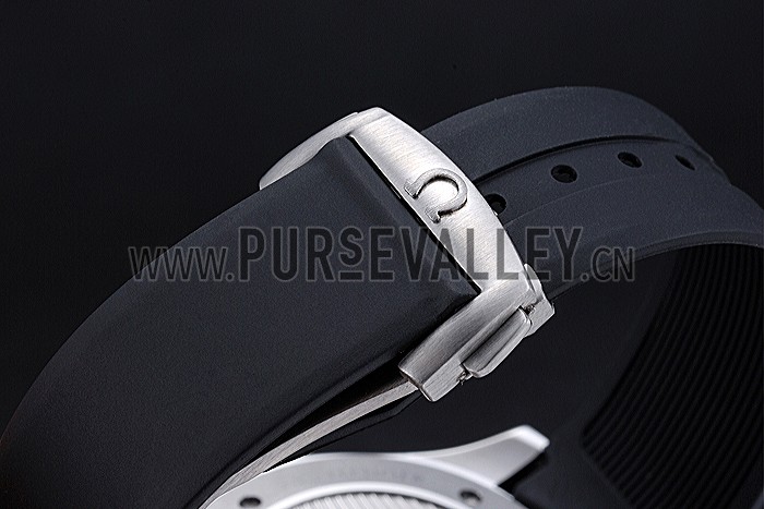 Omega Seamaster Planet Ocean Black Rubber Bracelet 622048