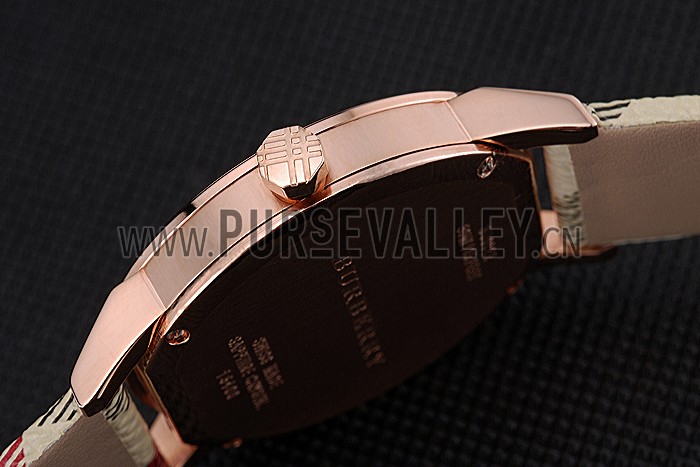 Burberry The City Classic Grey Dial Haymarket Bracelet 622566