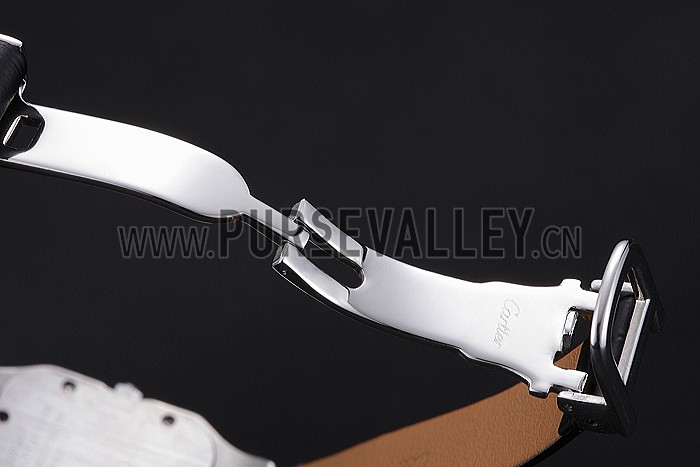 Cartier Santos 100 Diamond Silver Bezel 621909