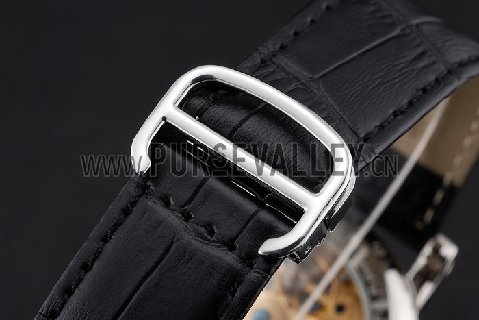 Cartier Rotonde Flying Tourbillon White Dial 621938