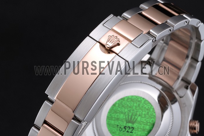 Rolex Yacht-Master II White Dial Blue Bezel Stainless Steel and Rose Gold Bracelet 622270