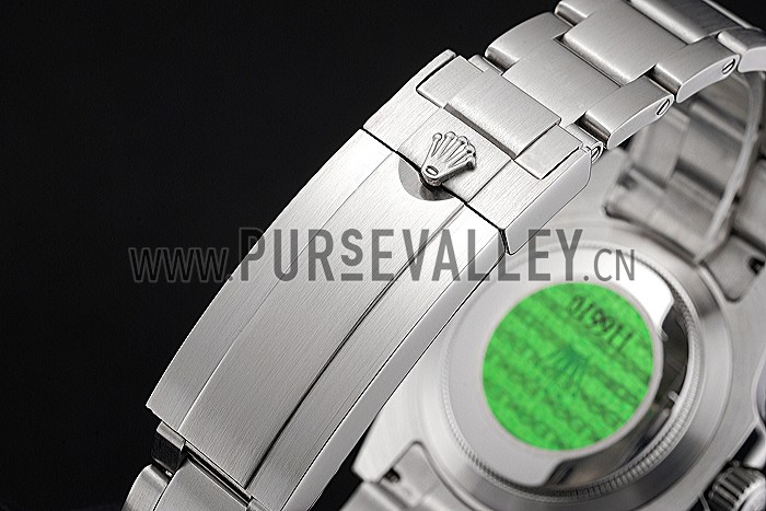 Rolex Submariner Stainless Steel Case Blue Dial Diamond Markers Stainless Steel Bracelet 622638