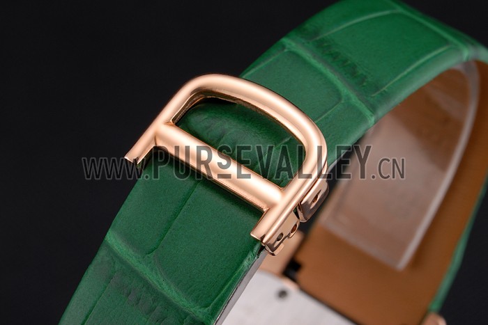 Cartier Santos 100 Diamond Rose Gold Bezel 621933
